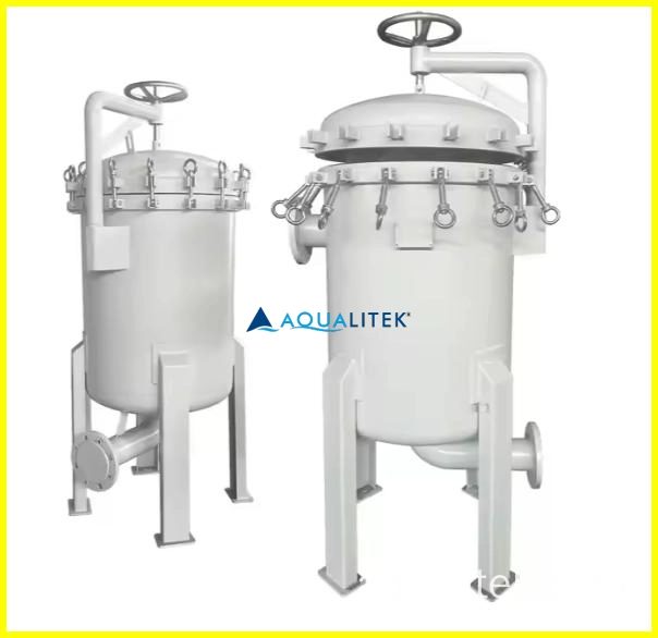 High flow filter housing