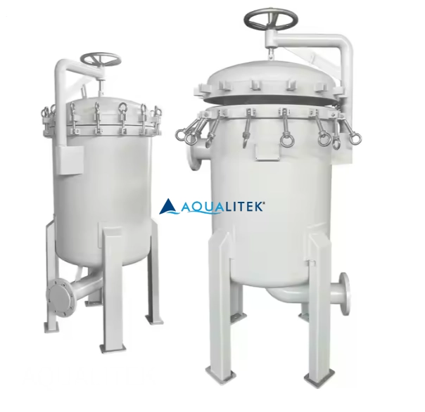 High flow filter housing