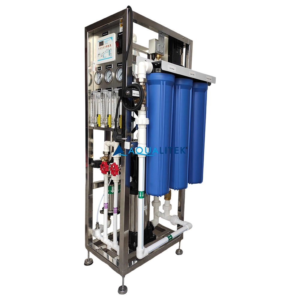 500 LPH Reverse Osmosis (RO) Water Purification Machine TWV-412
