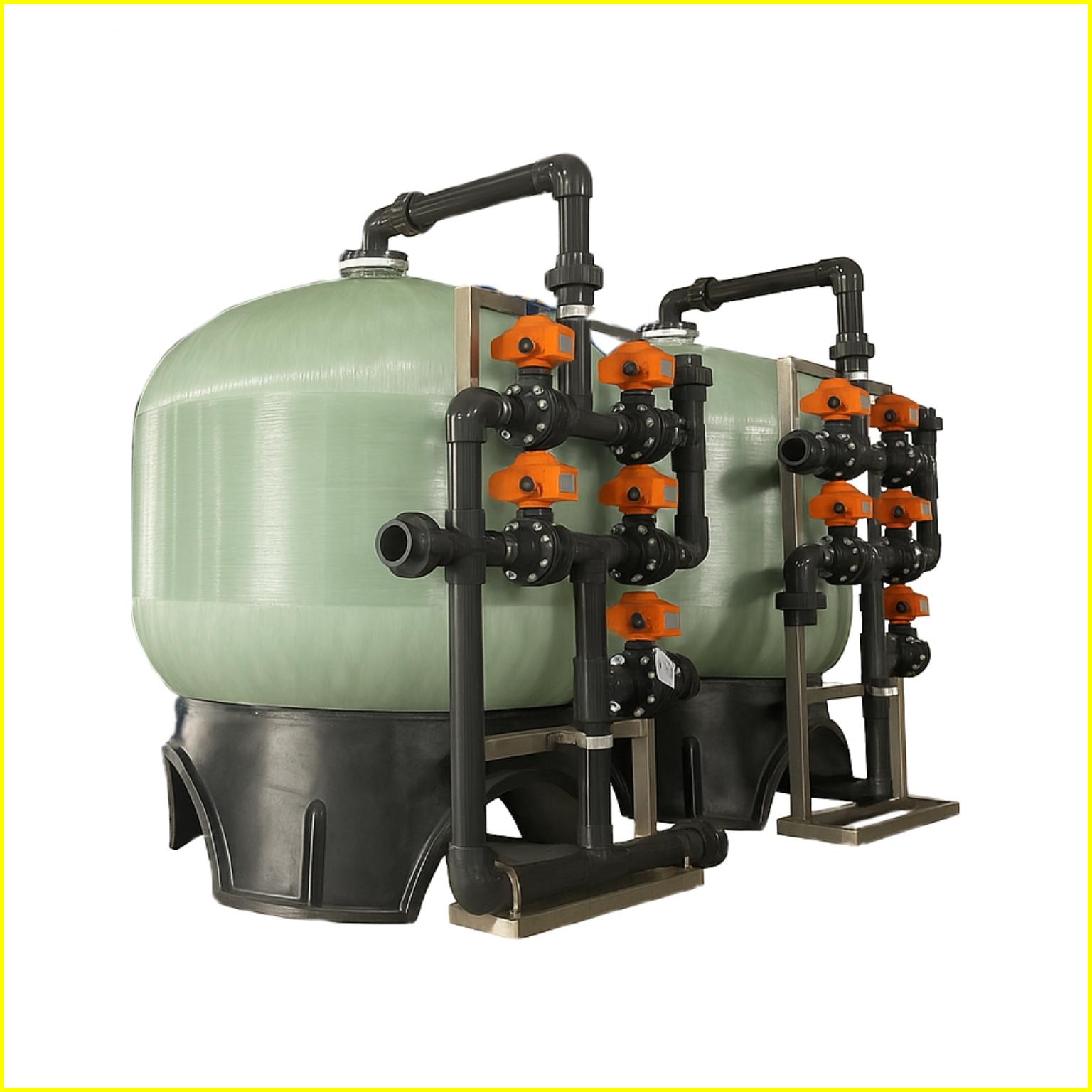 40TPH sand filter and carbon filter