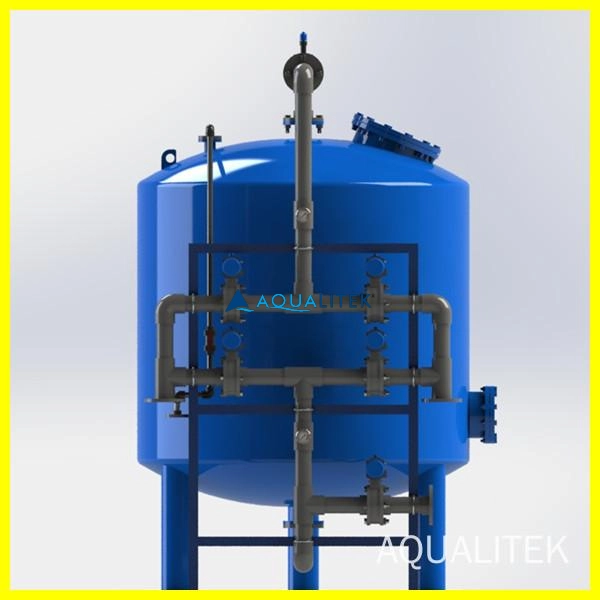 Industrial Carbon Filter Vessels Chlorine Odor Removal