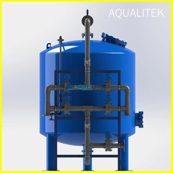 Industrial Carbon Filter Vessels Chlorine Odor Removal
