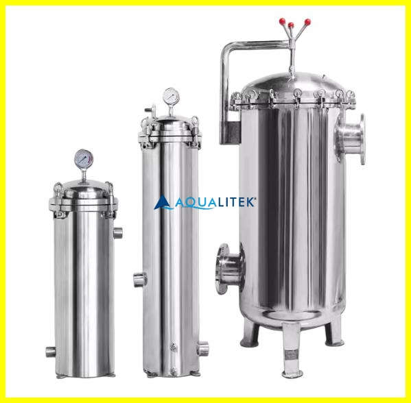 cartridge filter housing